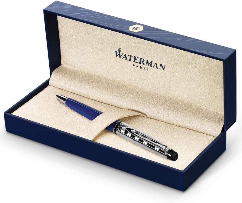 Waterman قلم حبر جاف ووترمان إكسبيرت ديلوكس أزرق أوبسيشن CT - Image 1